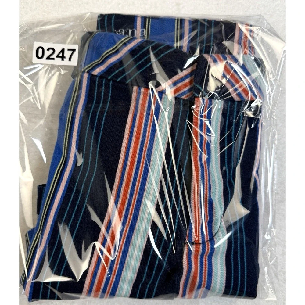 a.n.a. New Approach Striped Twill Shorts ~‎ Women's Size 14